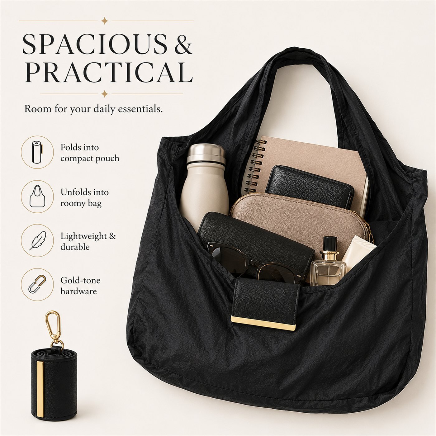 KIN'TOTE — Le sac qui tient dans ta main, jamais dans tes soucis